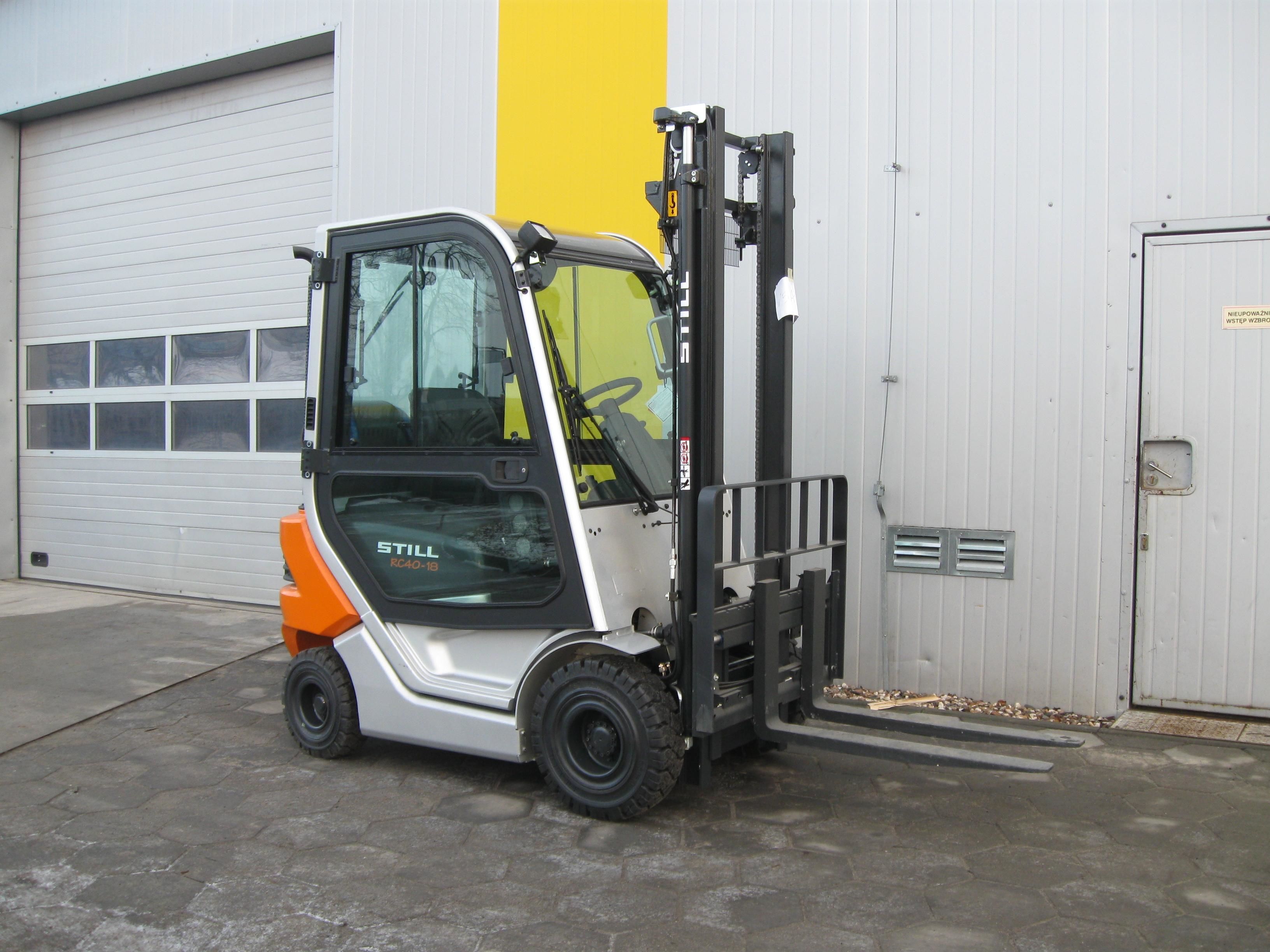 Frontscheibe mit Wischer für STILL RC40