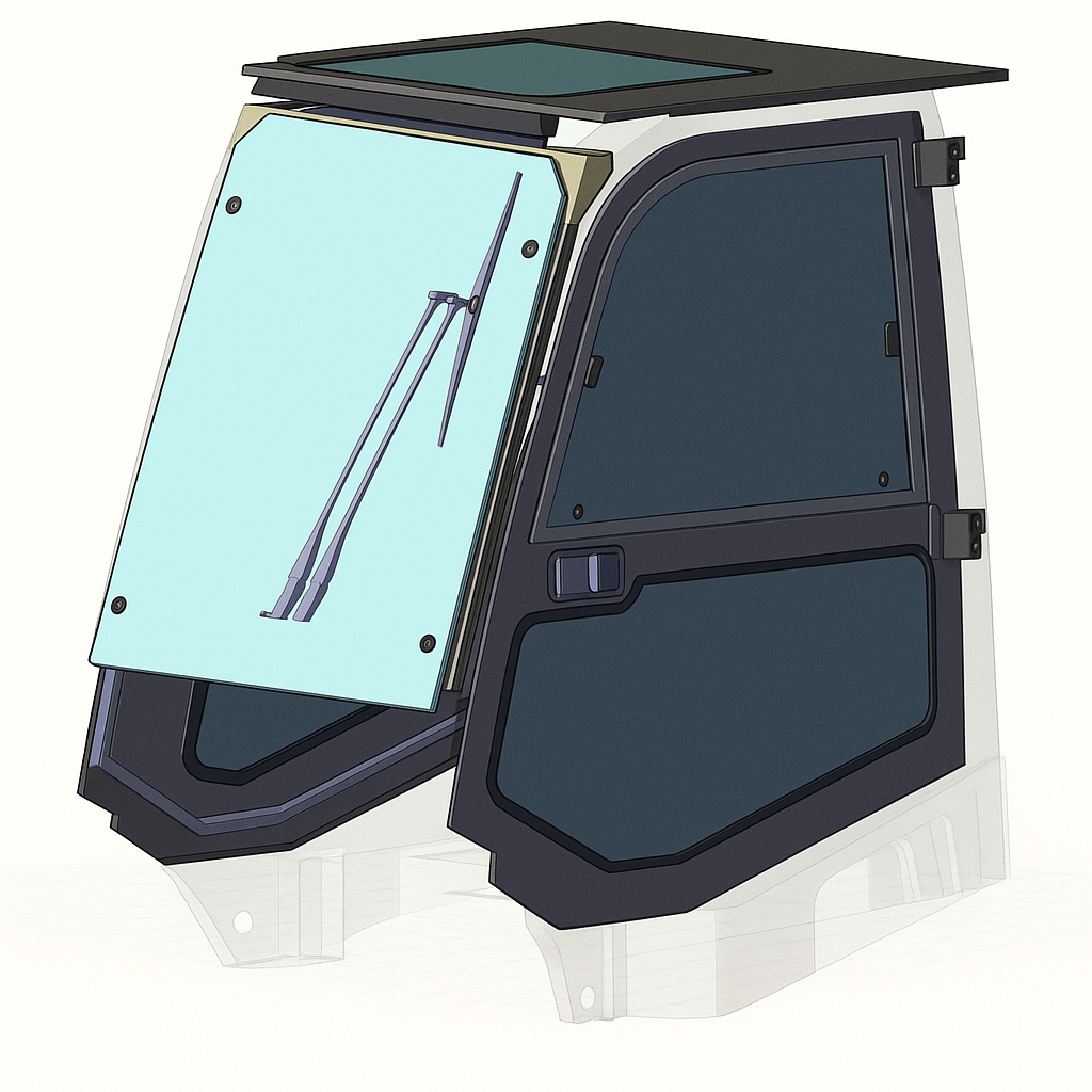 Vollkabine für Gabelstapler von Still
