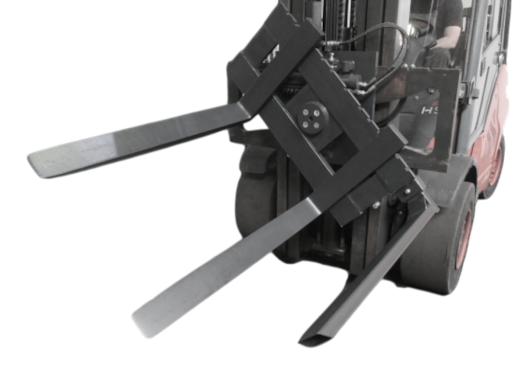 Drehgerät 180° FEM2 für Gabelzinken mit 2,5 t Tragfähigkeit