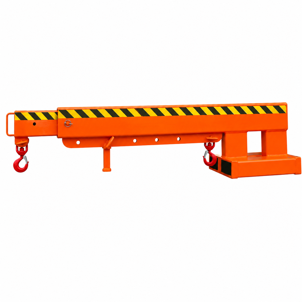 Kranarm teleskopierbar, 2500 kg,  reinorange