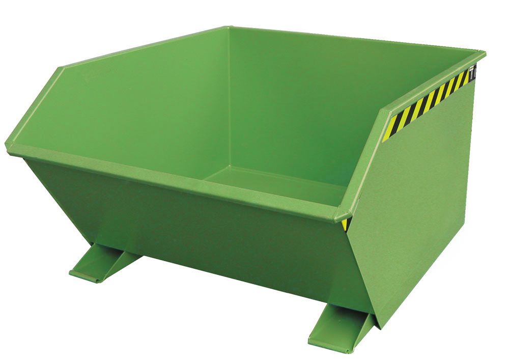 Kippbehälter Typ GU 1000 RAL 6011 Kippbehälter Typ GU 1000 RAL 6011