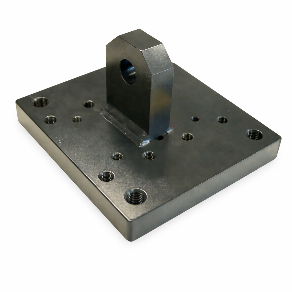 Adapterplatte für Gabelstapler 