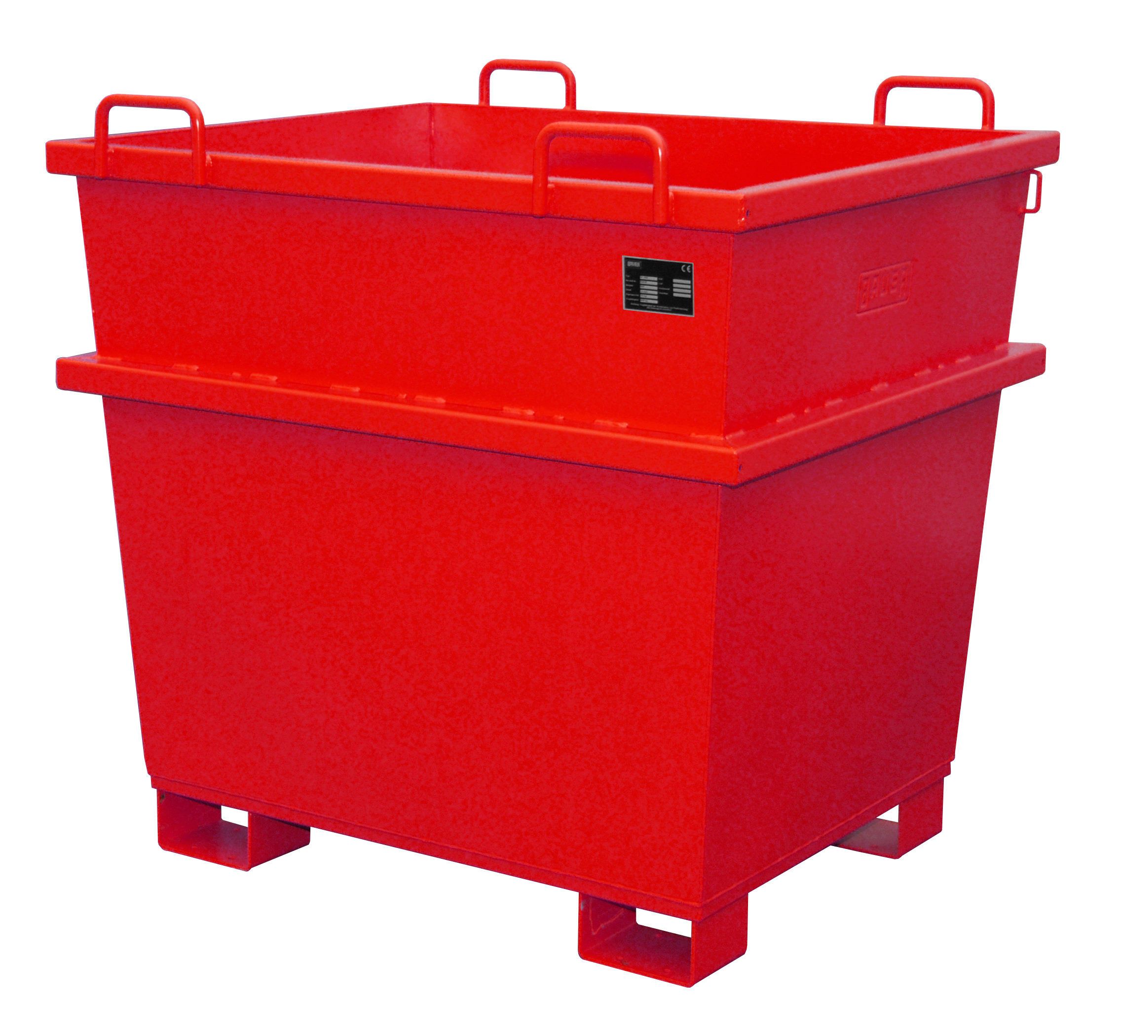 BAUER Südlohn Universal-Container Typ UC 1000-RAL 3000 BAUER Südlohn Universal-Container Typ UC 1000-RAL 3000