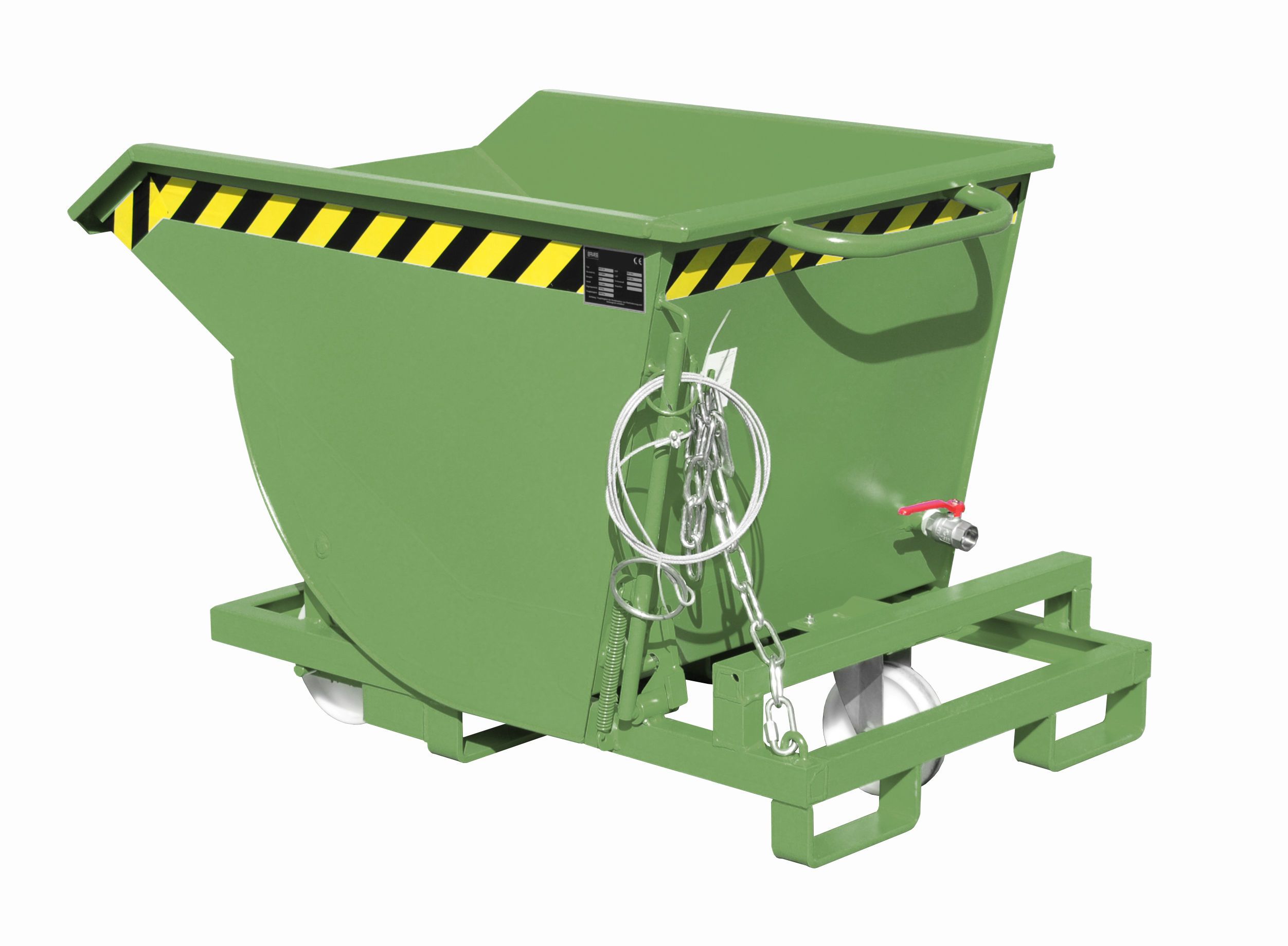 Bauer Südlohn Spänebehälter Typ SKM 30 RAL 6011 Bauer Südlohn Spänebehälter Typ SKM 30 RAL 6011