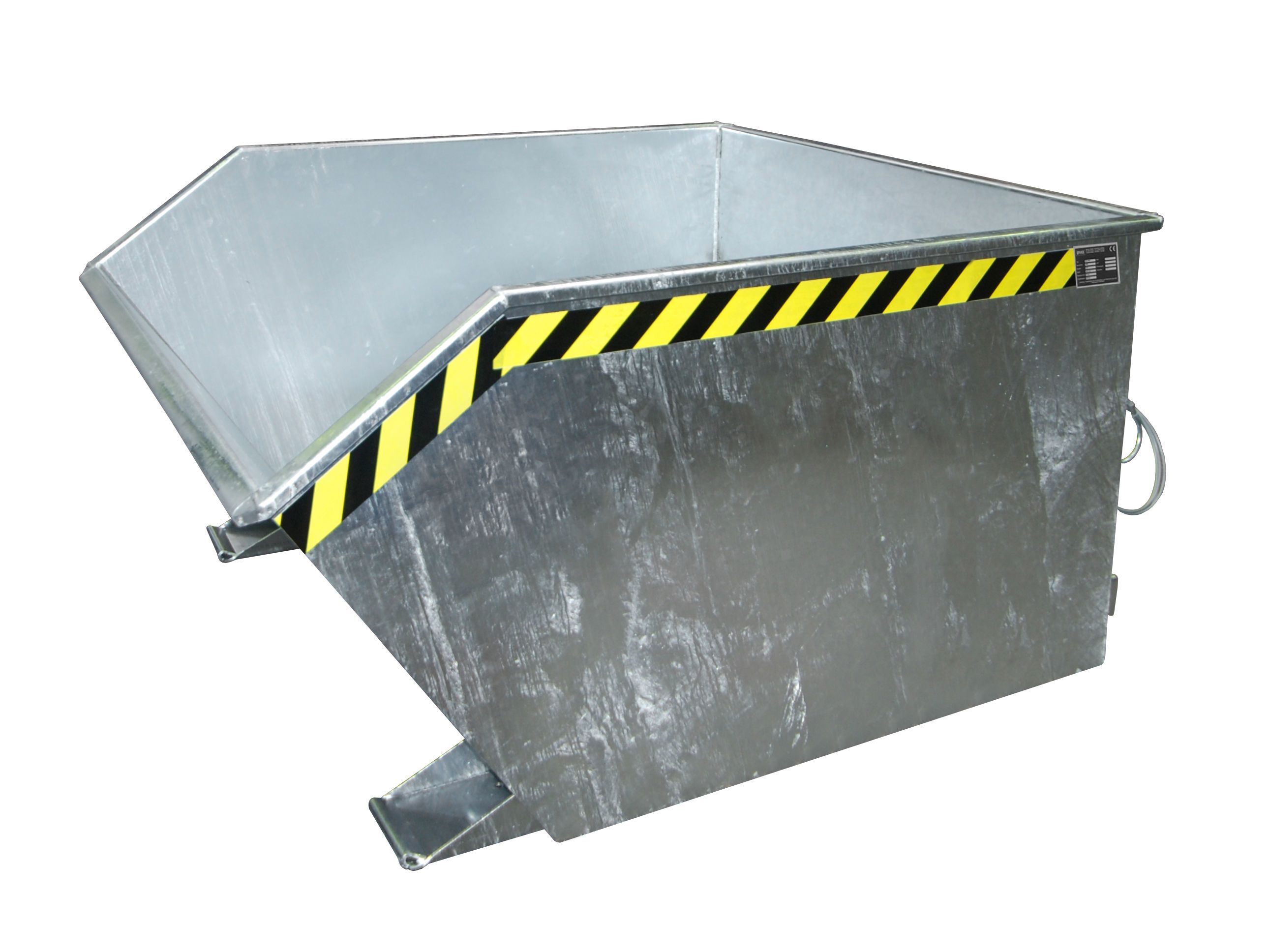 Kippbehälter Typ GU 1000 verzinkt Kippbehälter Typ GU 1000 verzinkt