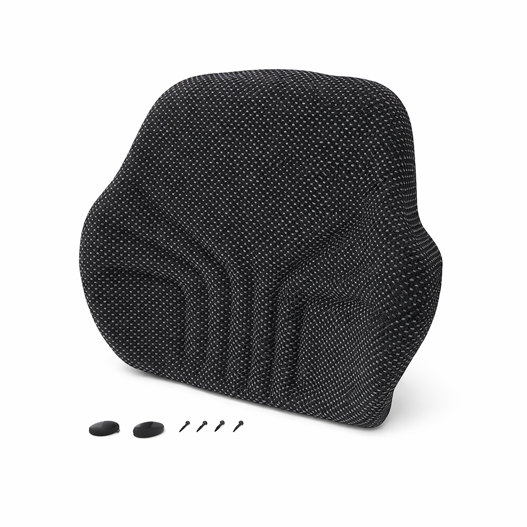 Rückenkissen aus Stoff oder PVC