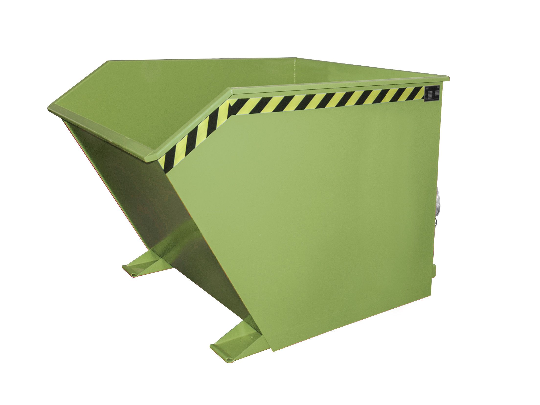 Kippbehälter Typ GU 1500 RAL 6011 Kippbehälter Typ GU 1500 RAL 6011