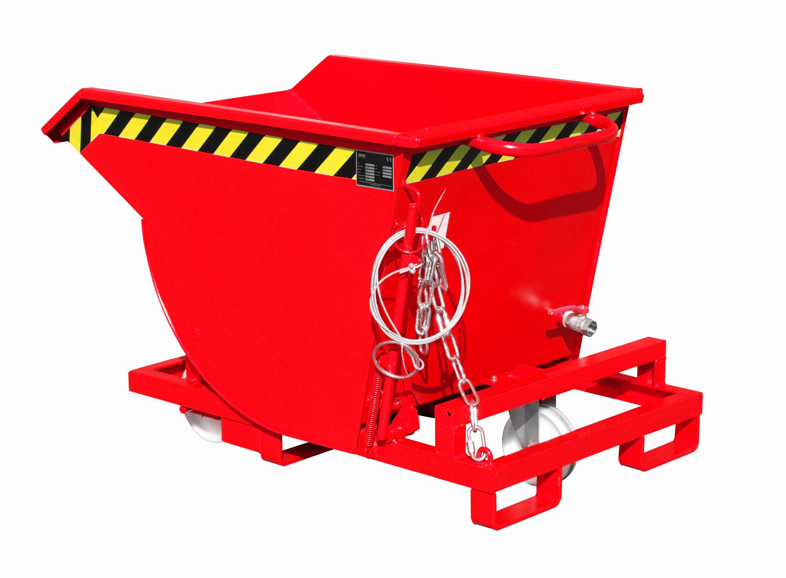 Bauer Südlohn Spänebehälter Typ SKM 30 RAL 3000 Bauer Südlohn Spänebehälter Typ SKM 30 RAL 3000