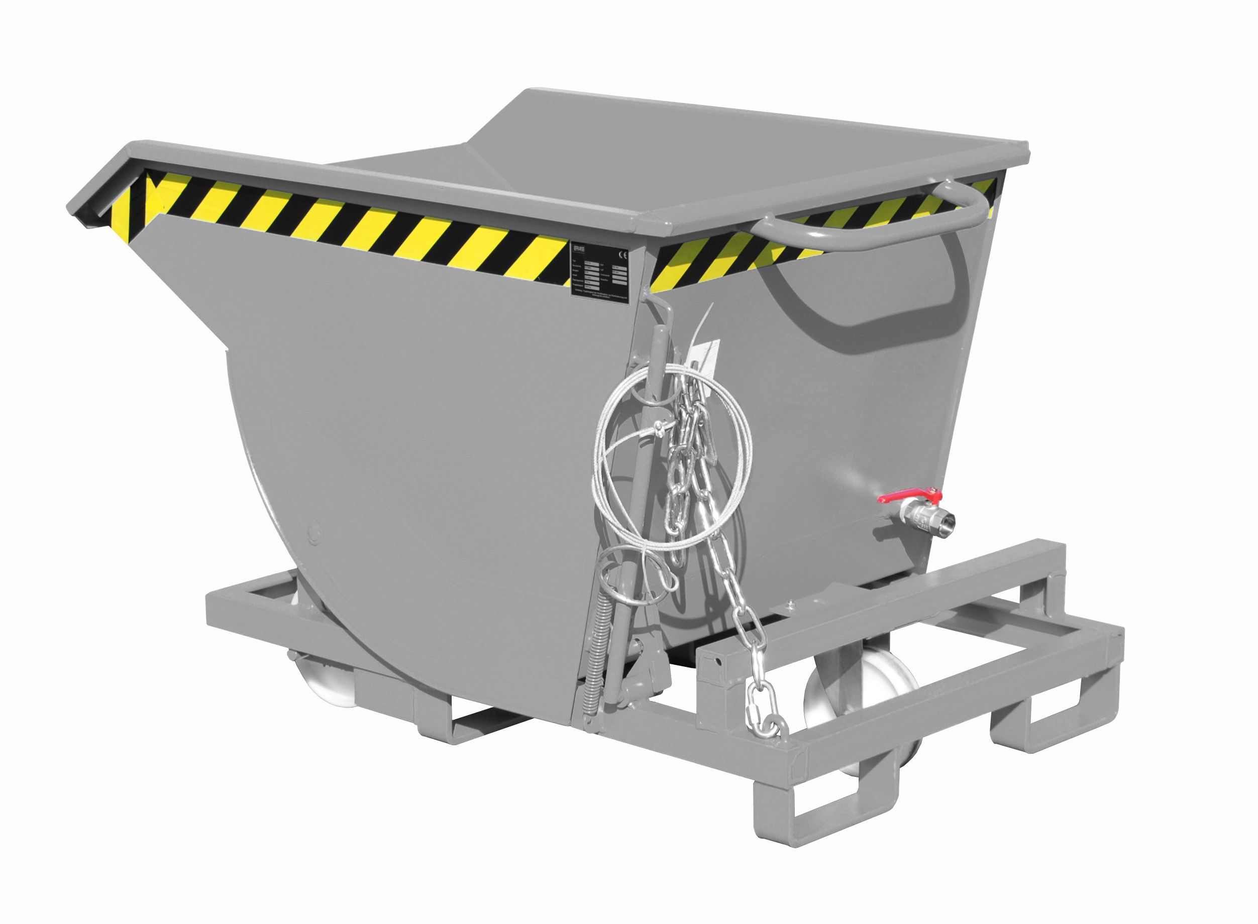 Bauer Südlohn Spänebehälter Typ SKM 30 RAL 7005 Bauer Südlohn Spänebehälter Typ SKM 30 RAL 7005