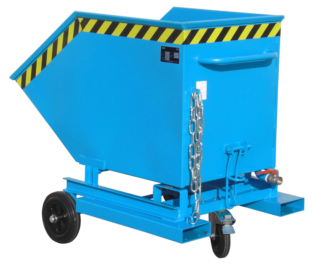 Späne-Kastenwagen Typ SKW-ET 400-RAL 5012 Späne-Kastenwagen Typ SKW-ET 400-RAL 5012