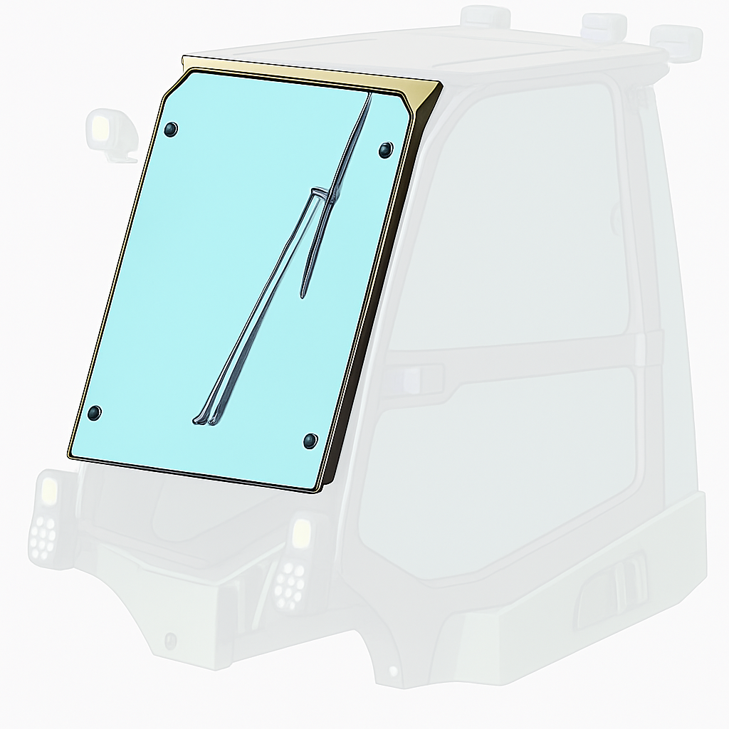 Frontscheibe für Gabelstapler von Toyota