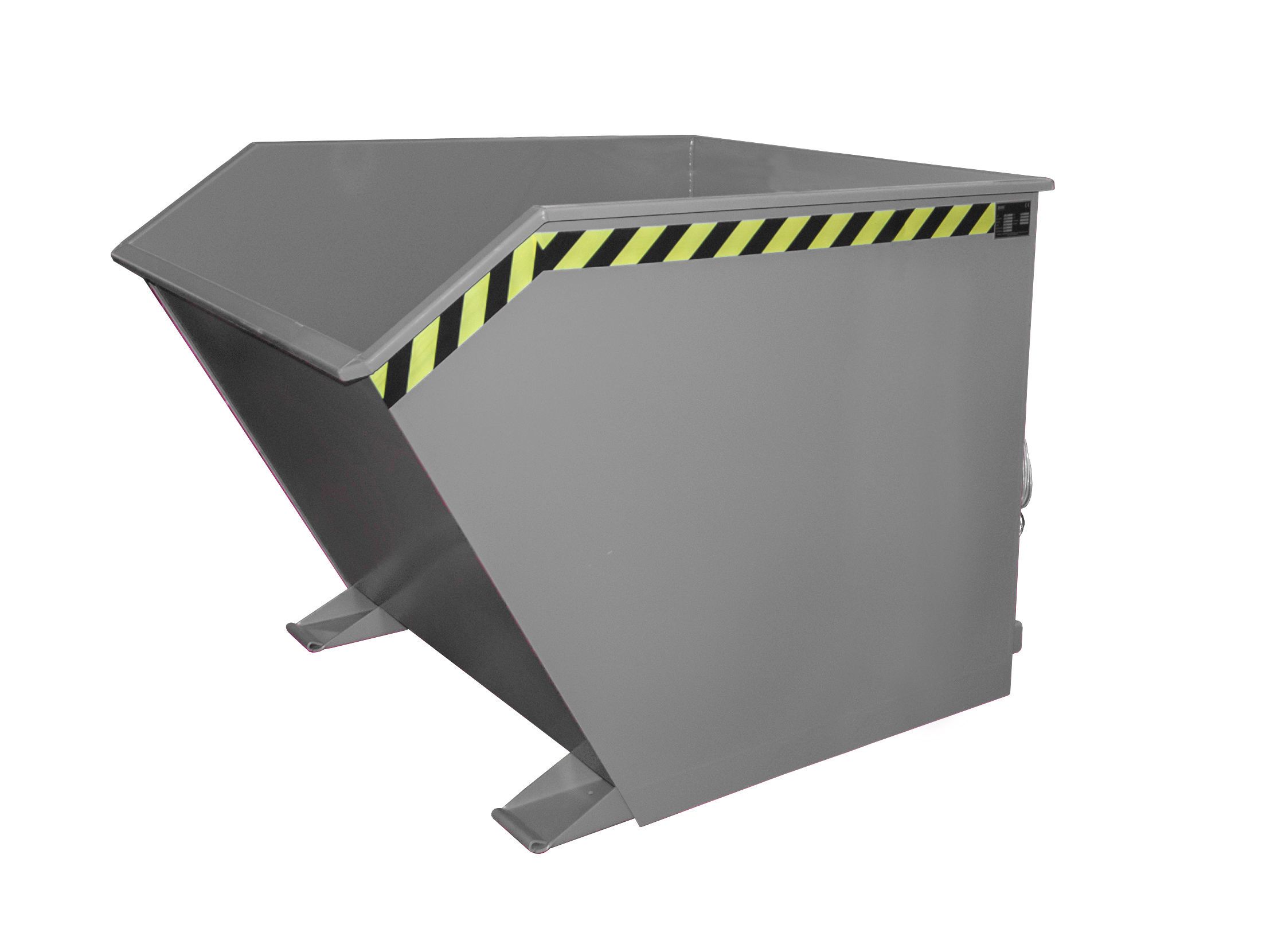 Kippbehälter Typ GU 1500 RAL 7005 Kippbehälter Typ GU 1500 RAL 7005