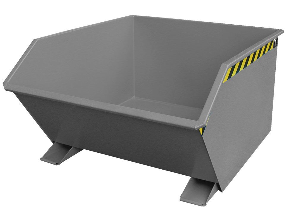 Kippbehälter Typ GU 1000 RAL 7005 Kippbehälter Typ GU 1000 RAL 7005