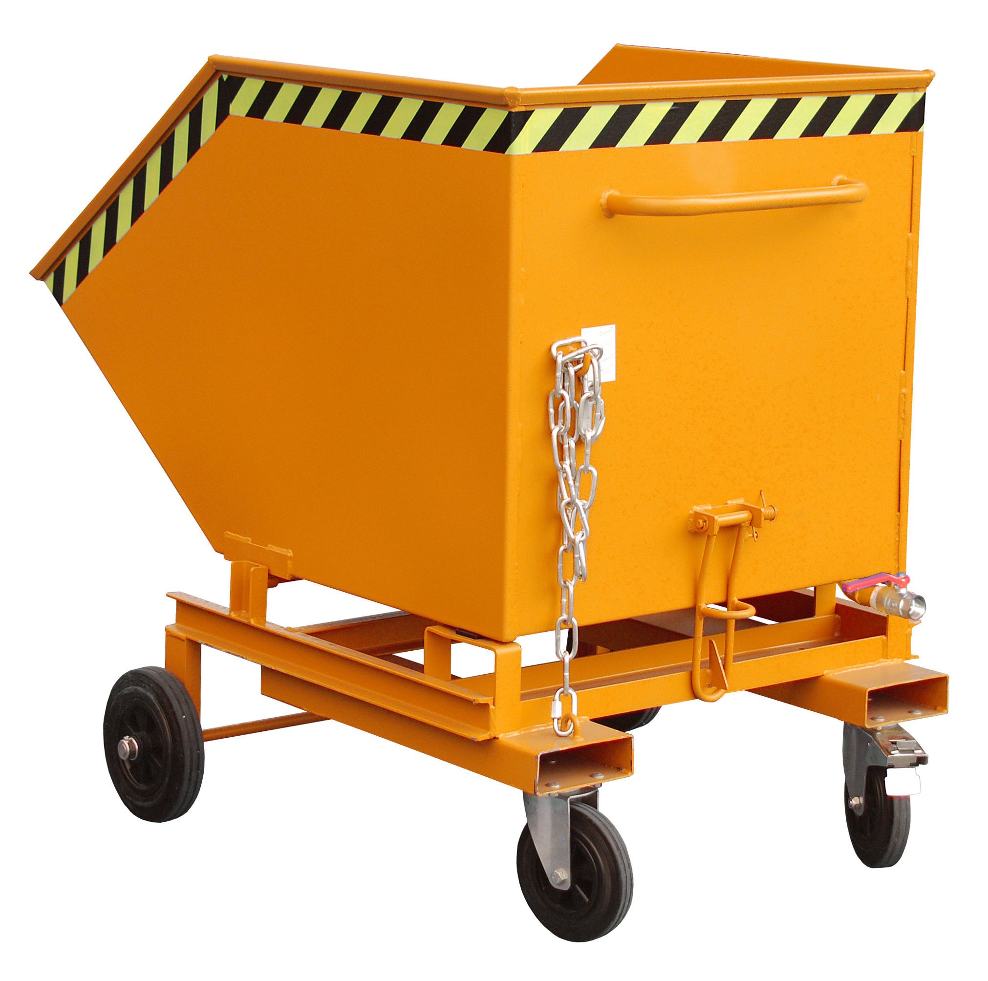 Späne-Kastenwagen Typ SKW-ET 600-RAL 2000 Späne-Kastenwagen Typ SKW-ET 600-RAL 2000