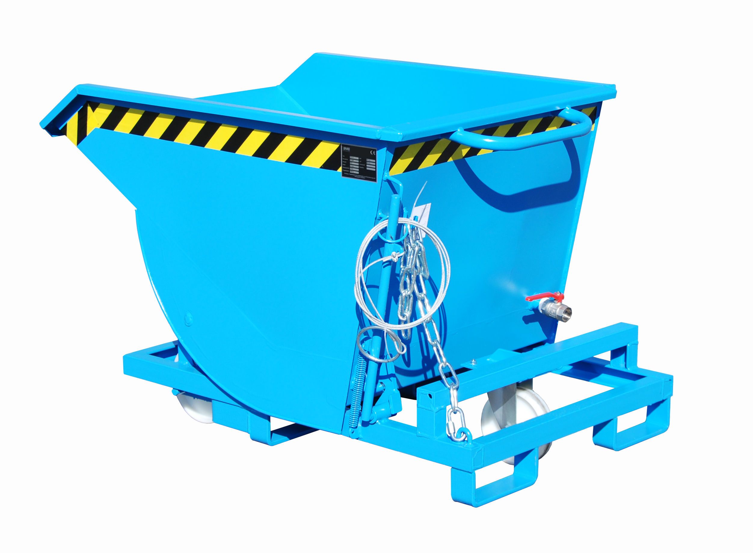 Bauer Südlohn Spänebehälter Typ SKM 30 RAL 5012 Bauer Südlohn Spänebehälter Typ SKM 30 RAL 5012