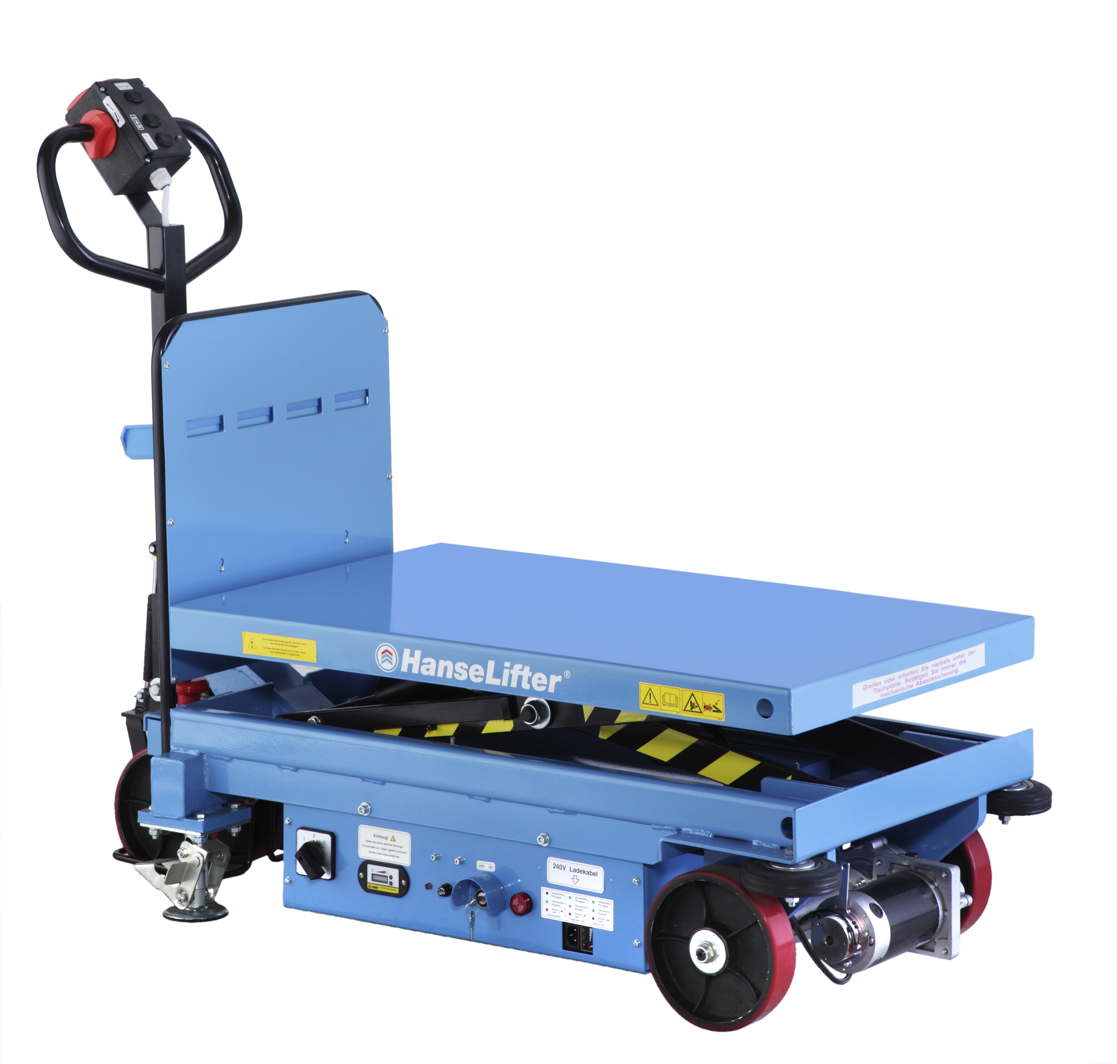 vollelektrischer Scherenhubtischwagen Typ E-SPA 500