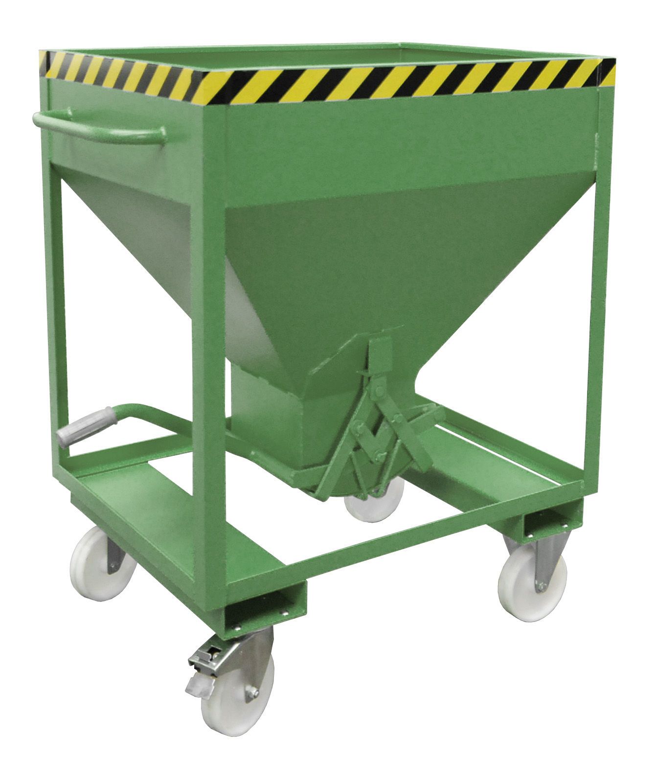 Silobehälter Typ SRE lackiert in RAL6011 BAUER Südlohn Silobehälter Typ SRE