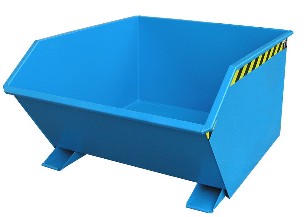 Kippbehälter Typ GU 1000 RAL 5012 Kippbehälter Typ GU 1000 RAL 5012