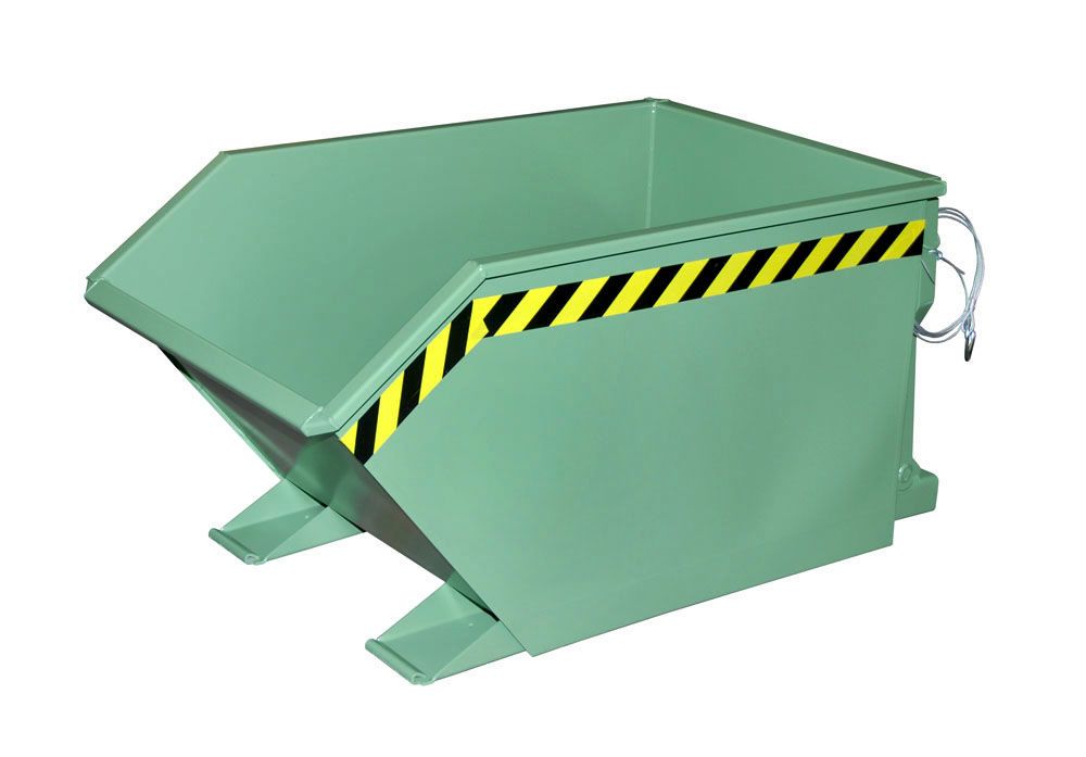 Kippbehälter Typ GU 500 RAL 6011 Kippbehälter Typ GU 500 RAL 6011