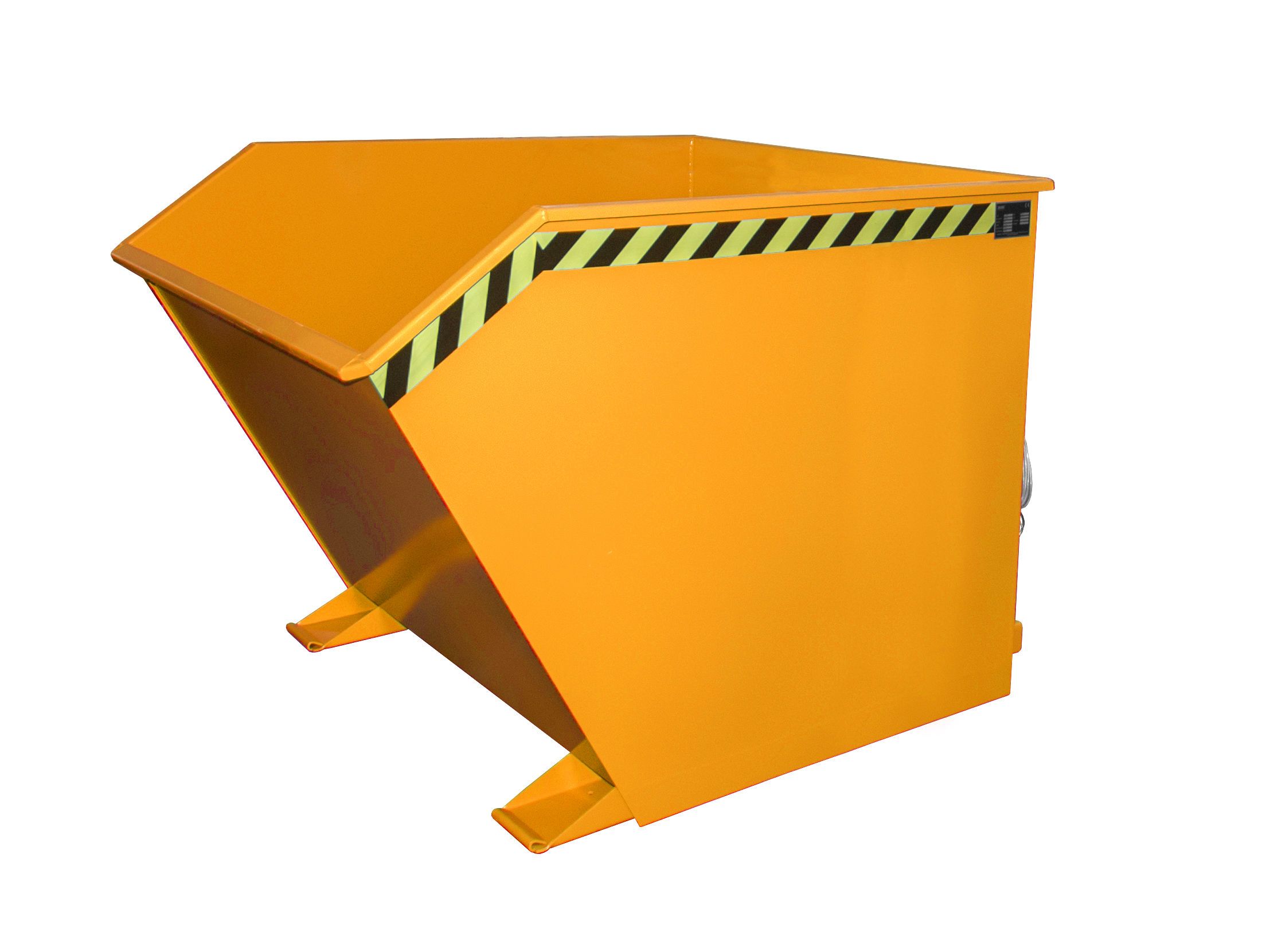 Kippbehälter Typ GU 1500 RAL 2000 Kippbehälter Typ GU 1500 RAL 2000