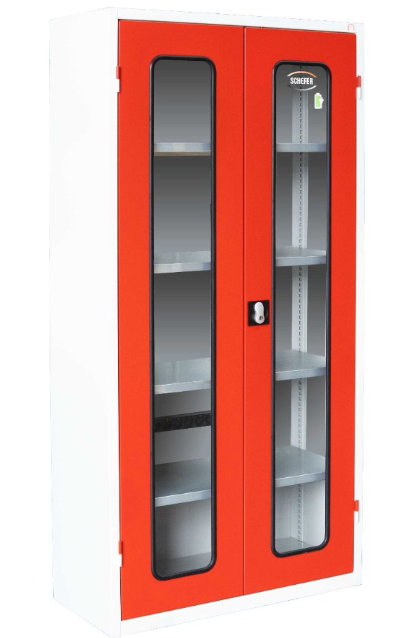 Akku-Ladeschrank als Premium groß