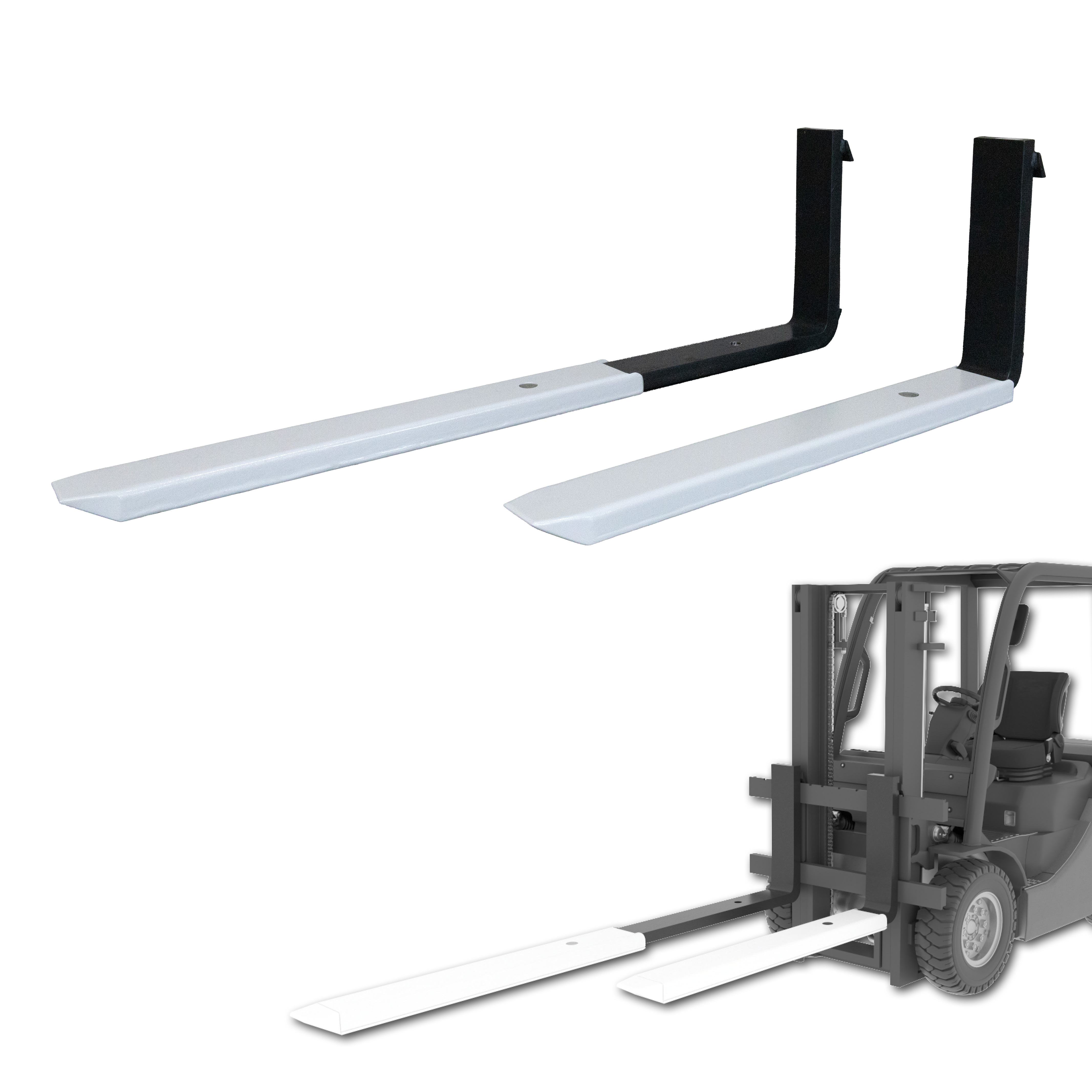 ManuTel G2 Teleskopgabelzinken mit 3,5 t Tragfähigkeit