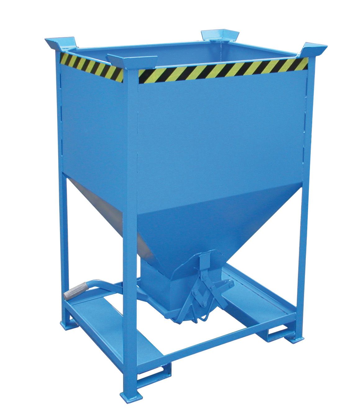 Silobehälter Typ SG lackiert in RAL5012 BAUER Südlohn Silobehälter Typ SG