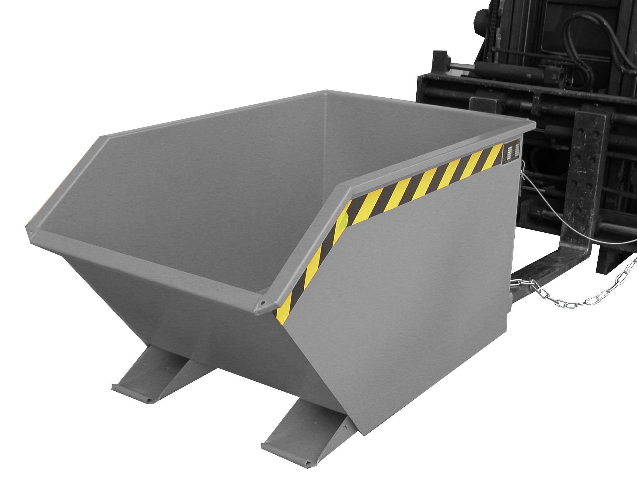 Kippbehälter Typ GU 500 RAL 7005 Kippbehälter Typ GU 500 RAL 7005