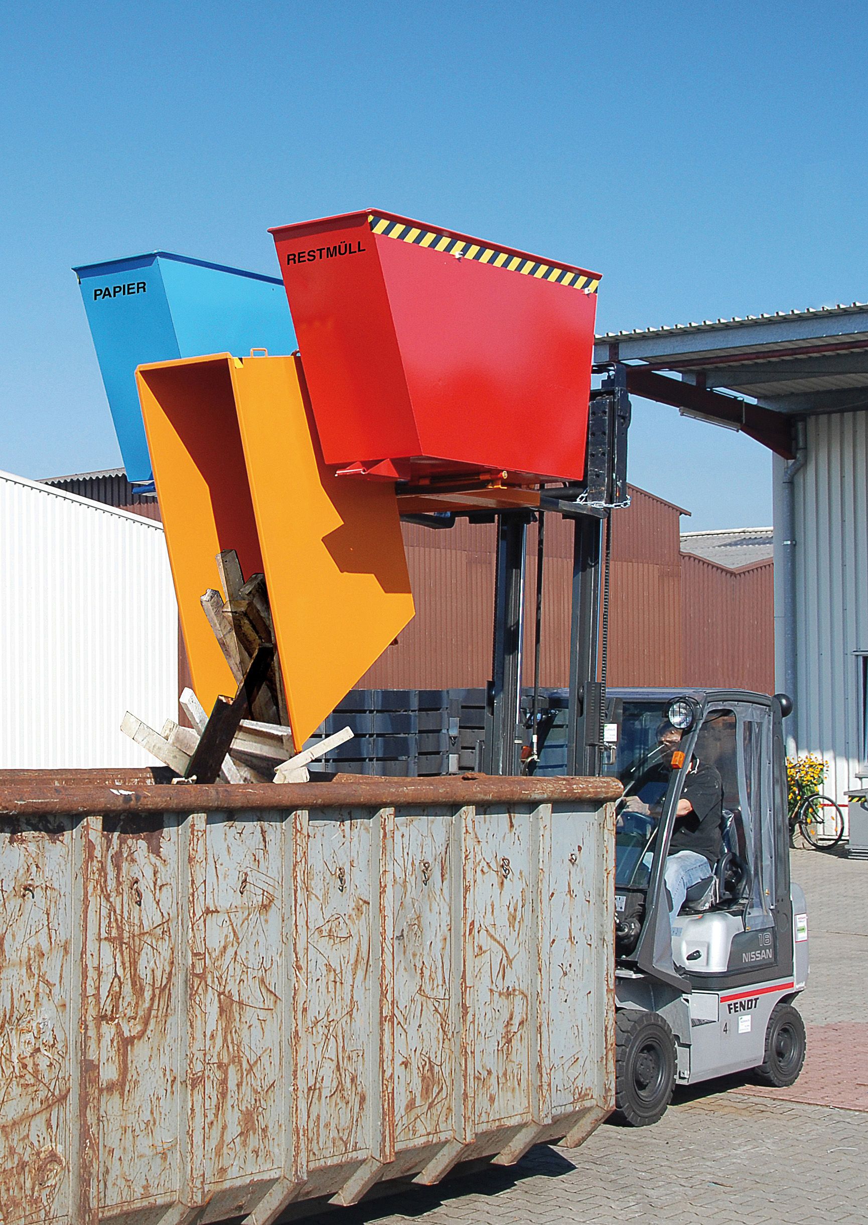 Kippbehälter Typ TRIO Kippbehälter Typ DUO/TRIO