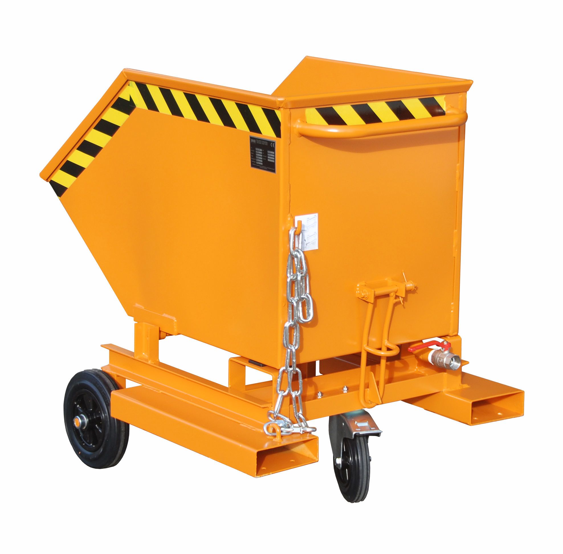Späne-Kastenwagen Typ SKW-ET 250-RAL 2000 Späne-Kastenwagen Typ SKW-ET 250-RAL 2000