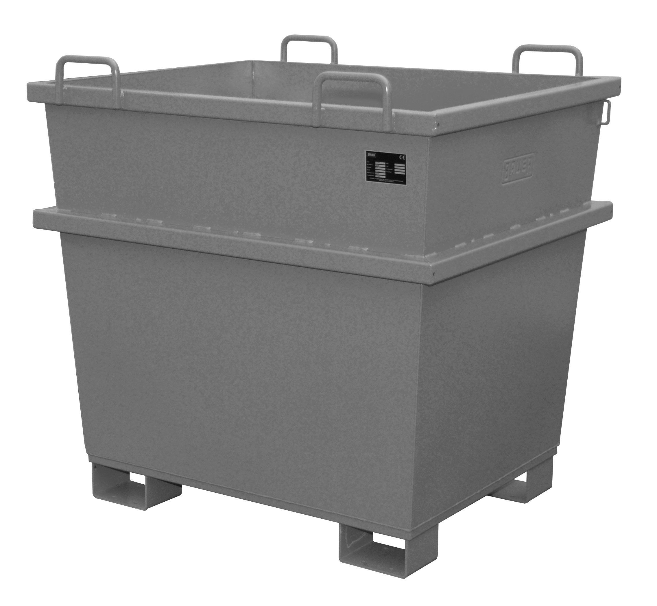 BAUER Südlohn Universal-Container Typ UC 1000-RAL 7005 BAUER Südlohn Universal-Container Typ UC 1000-RAL 7005