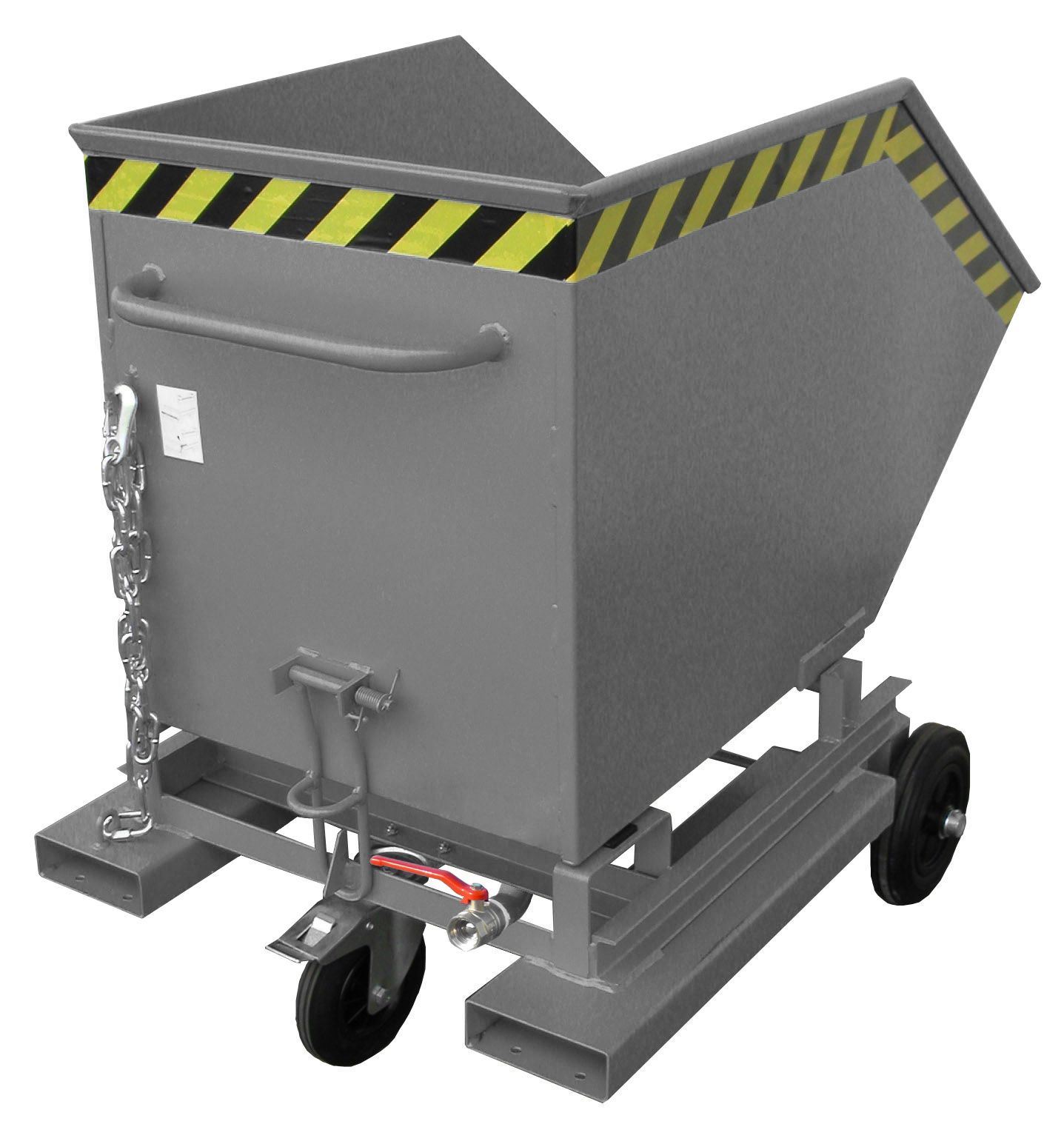 Späne-Kastenwagen Typ SKW-ET 250-RAL 7005 Späne-Kastenwagen Typ SKW-ET 250-RAL 7005