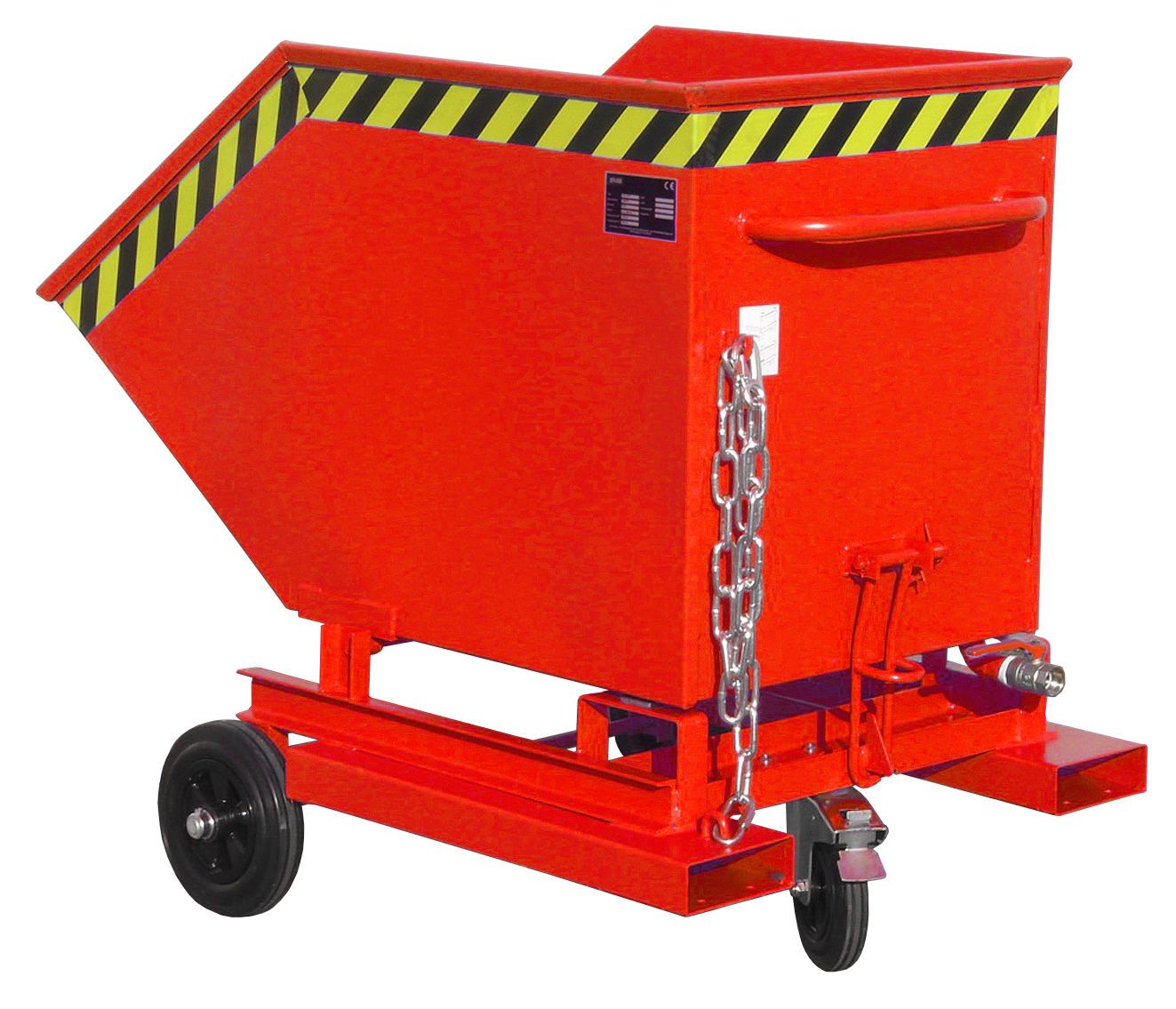 Späne-Kastenwagen Typ SKW-ET 400-RAL 3000 Späne-Kastenwagen Typ SKW-ET 400-RAL 3000