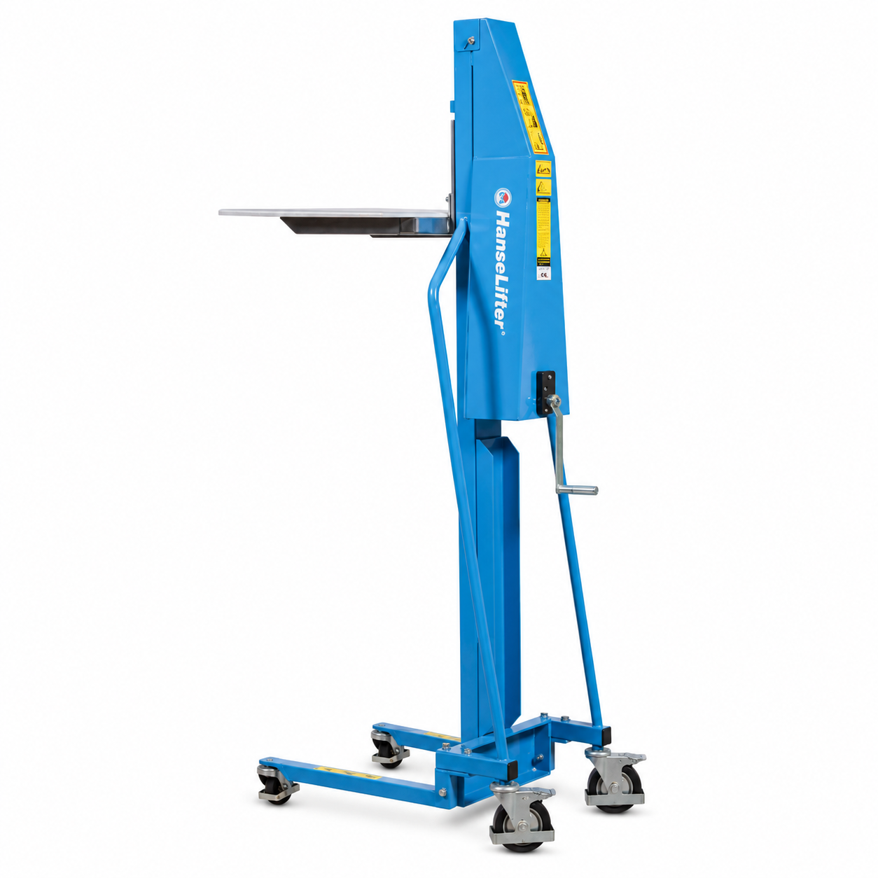 Manueller Hochhubwagen mit Handwinde Minilift Typ MES200-15