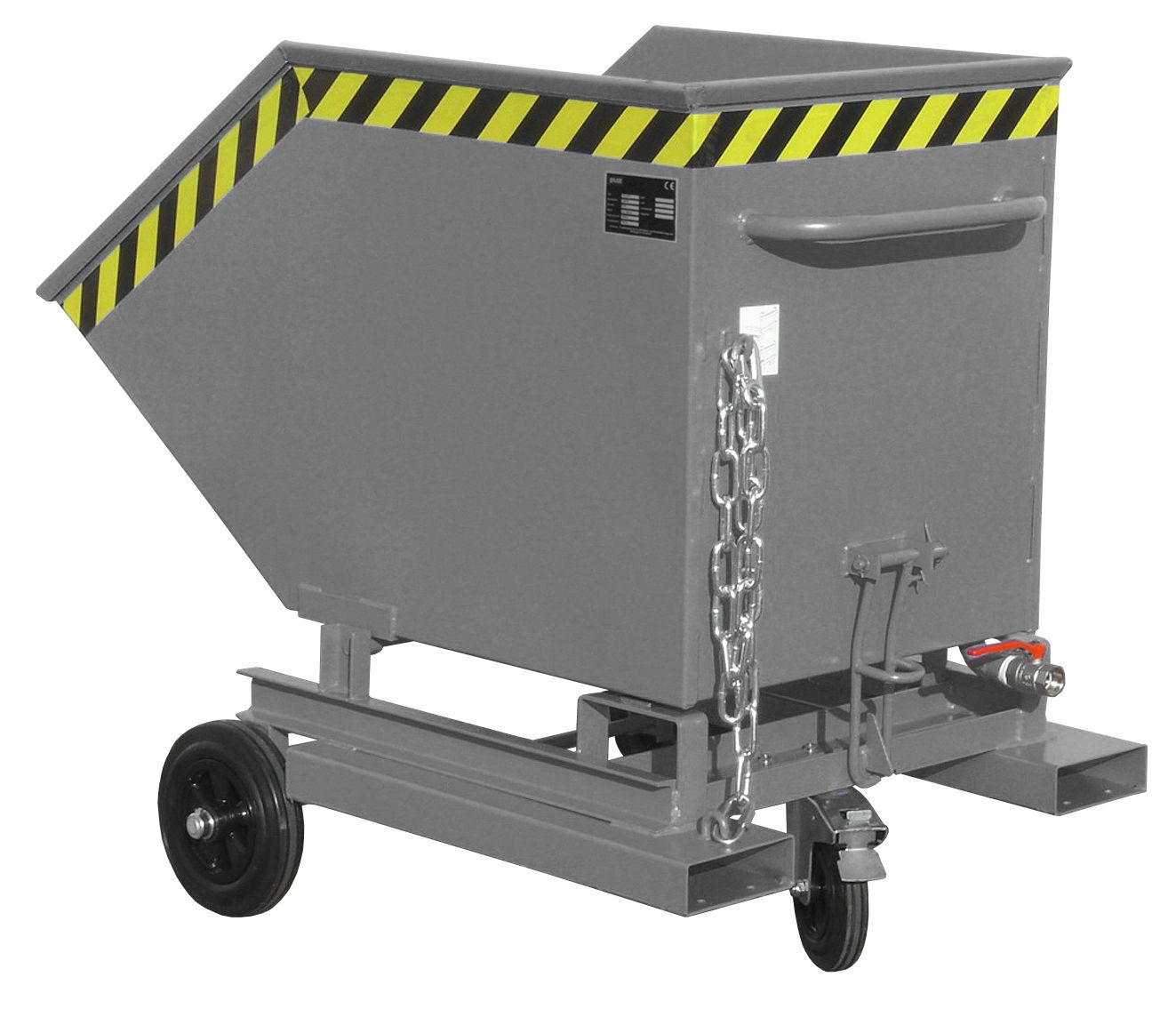 Späne-Kastenwagen Typ SKW-ET 400-RAL 7005 Späne-Kastenwagen Typ SKW-ET 400-RAL 7005