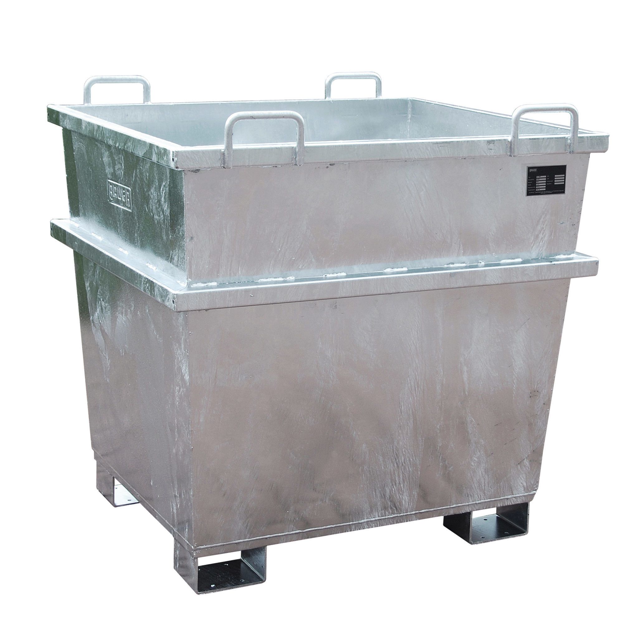 BAUER Südlohn Universal-Container Typ UC 1000-verzinkt BAUER Südlohn Universal-Container Typ UC 1000-verzinkt