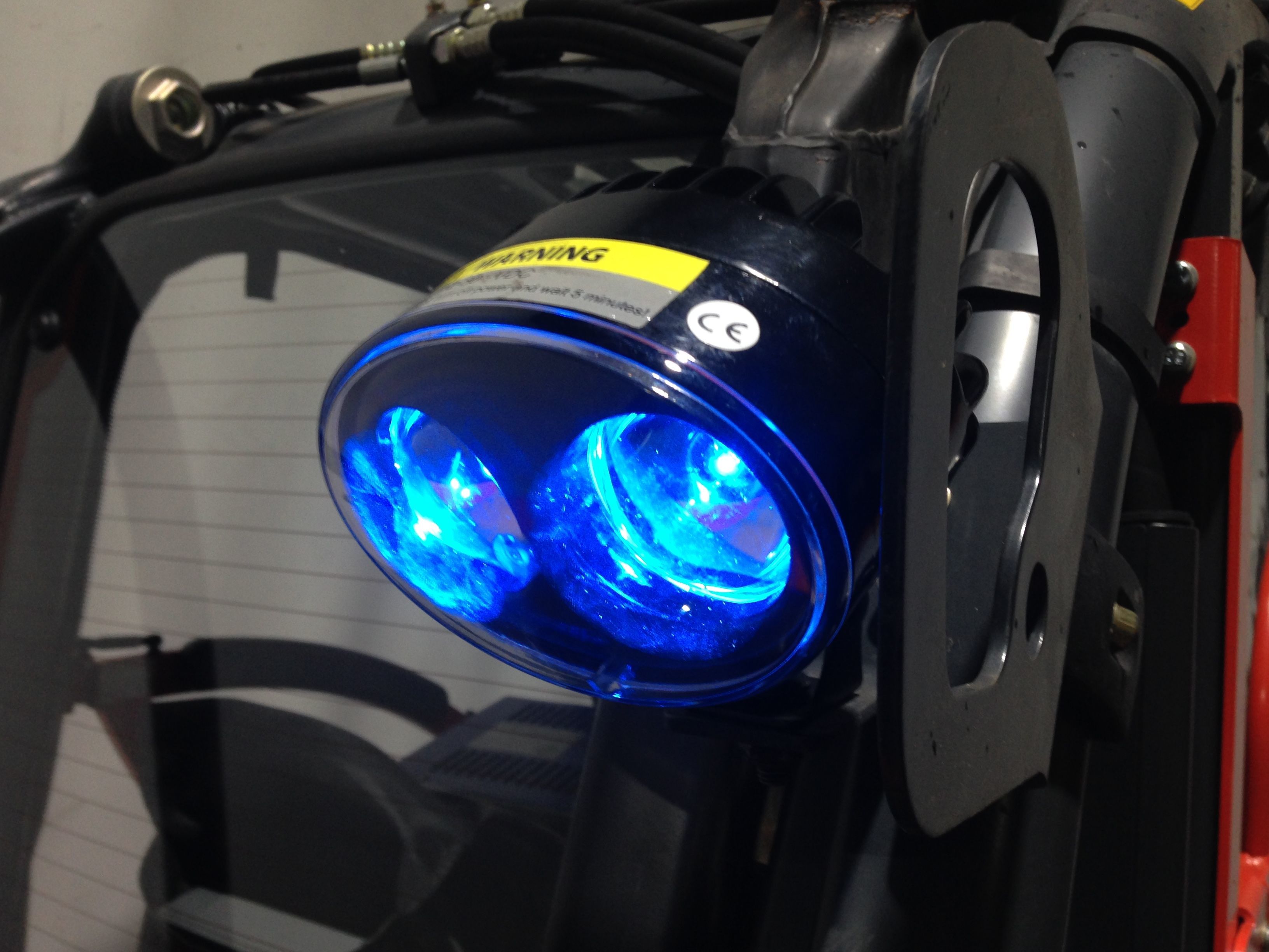 Blue Safety Light - optischer Rückfahrwarner