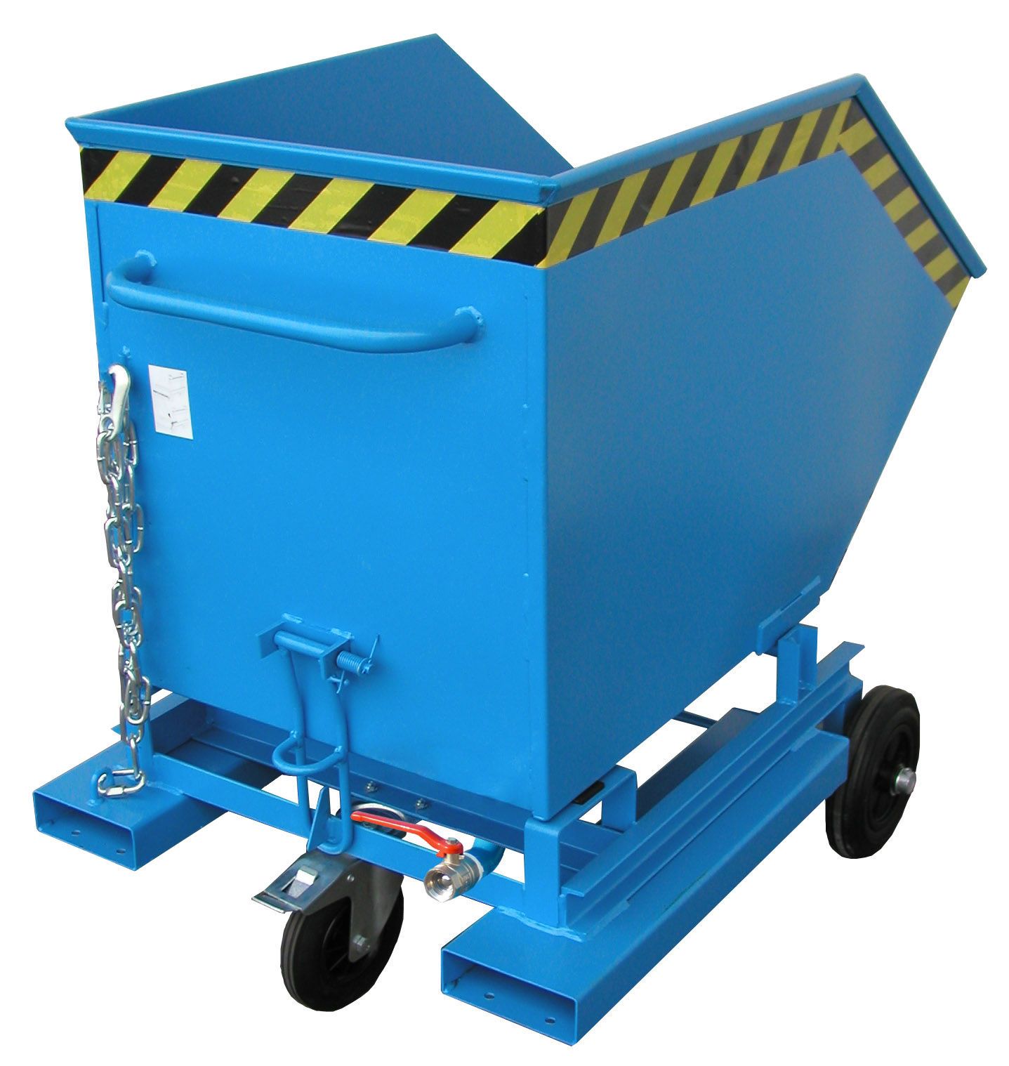 Späne-Kastenwagen Typ SKW-ET 250-RAL 5012 Späne-Kastenwagen Typ SKW-ET 250-RAL 5012