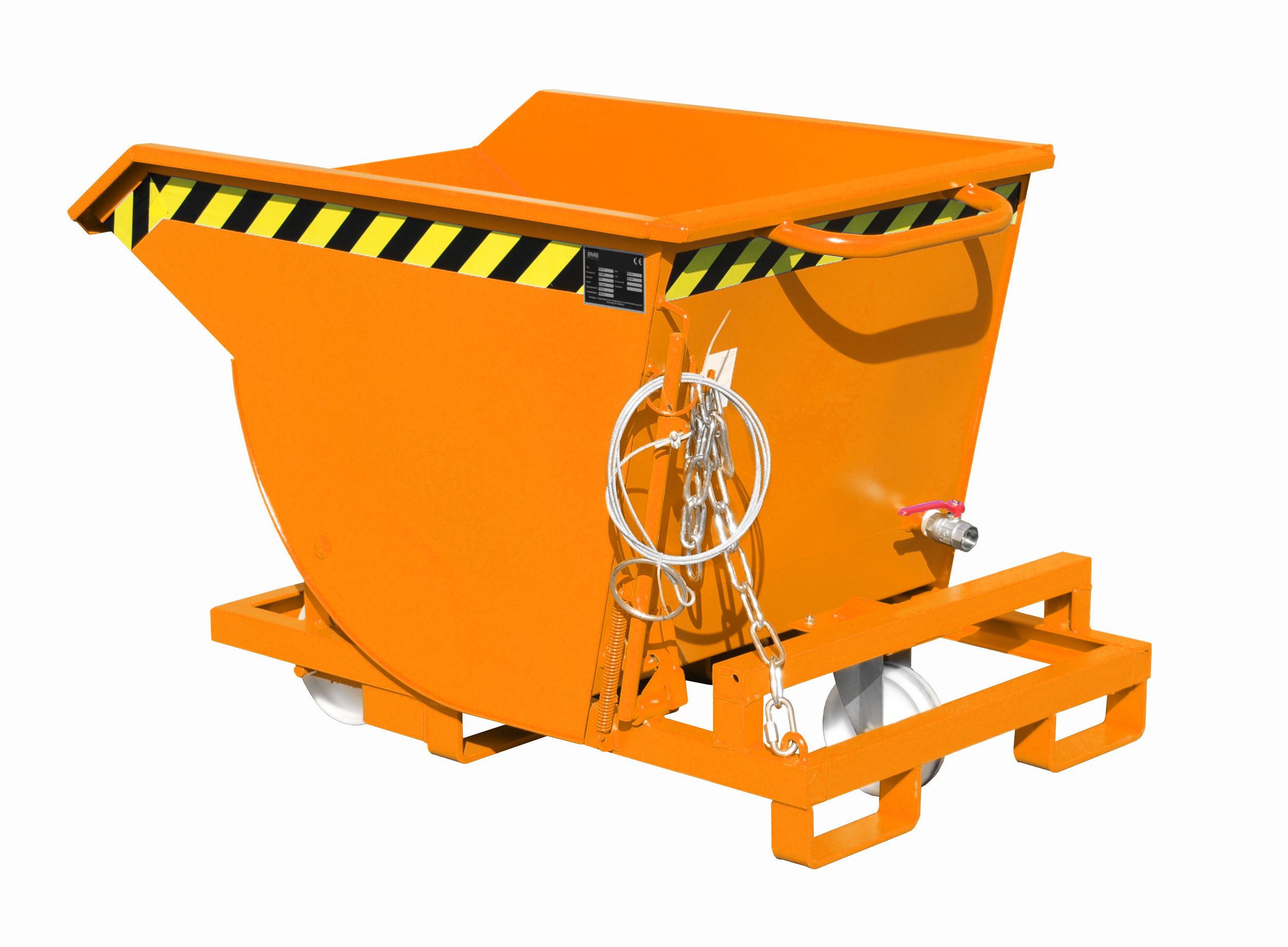 Bauer Südlohn Spänebehälter Typ SKM 30 RAL 2000 Bauer Südlohn Spänebehälter Typ SKM 30 RAL 2000