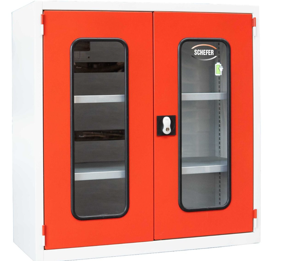 Akku-Ladeschrank als Premium klein