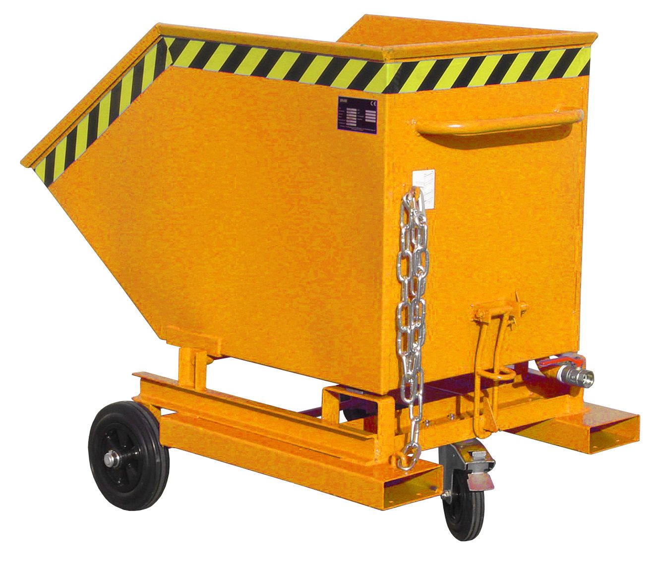 Späne-Kastenwagen Typ SKW-ET 400-RAL 2000 Späne-Kastenwagen Typ SKW-ET 400-RAL 2000