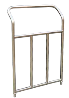 Schiebebügel für den Plattformwagen PFW Edelstahl