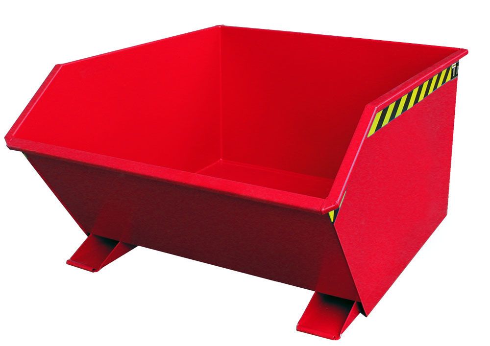 Kippbehälter Typ GU 1000 RAL 3000 Kippbehälter Typ GU 1000 RAL 3000