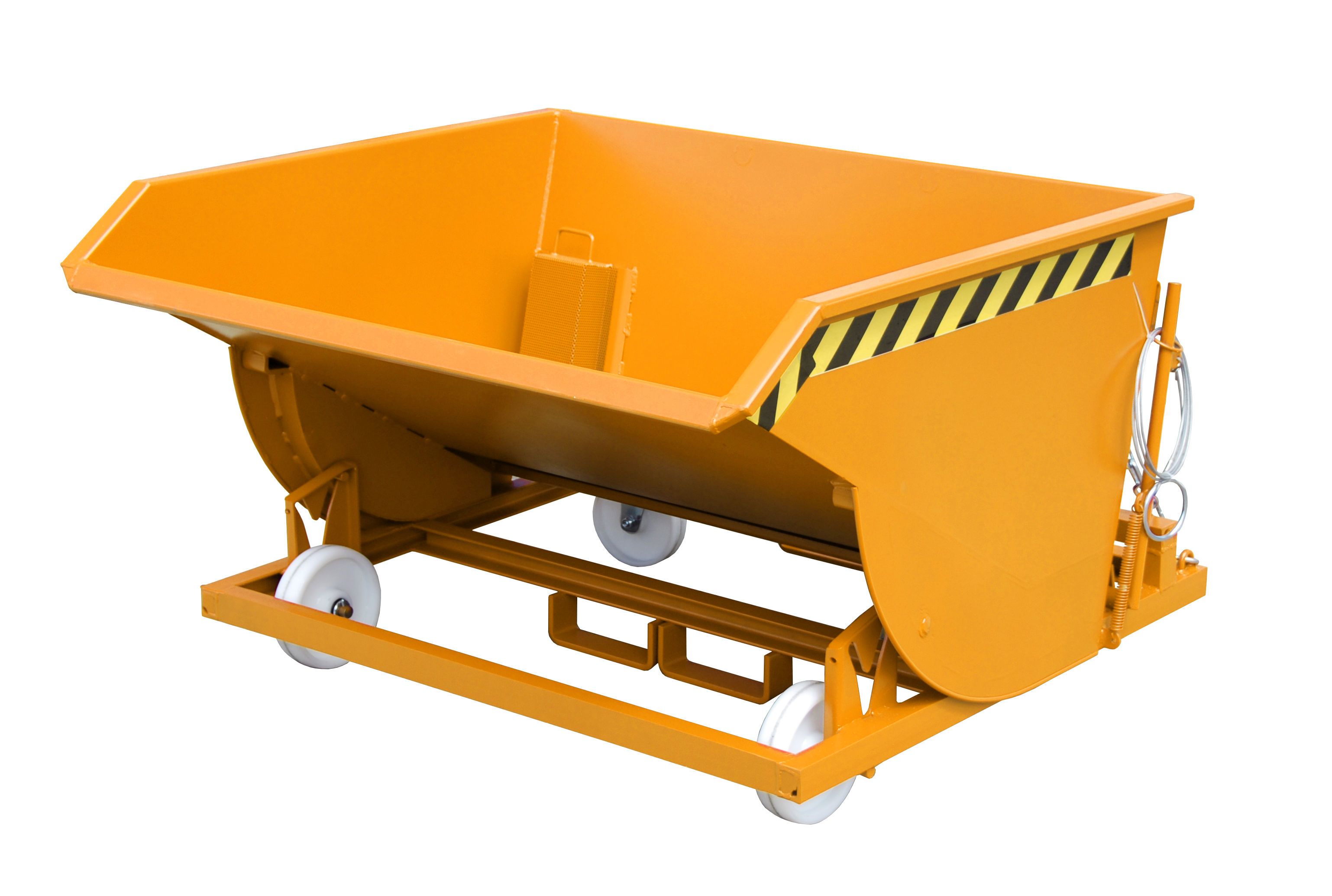 Bauer Südlohn Spänebehälter Typ SKM 75 RAL 2000 Bauer Südlohn Spänebehälter Typ SKM 75 RAL 2000